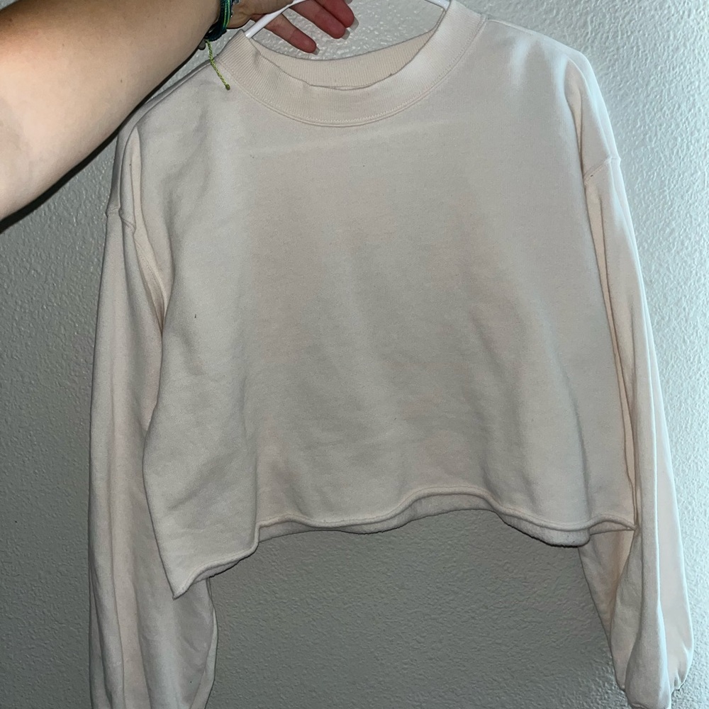 Cropped sweater